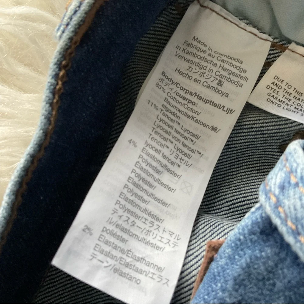 Madewell 10" High-Rise Skinny Jeans in Wendover Wash: TENCEL‎ Denim Edition - Picture 6 of 7